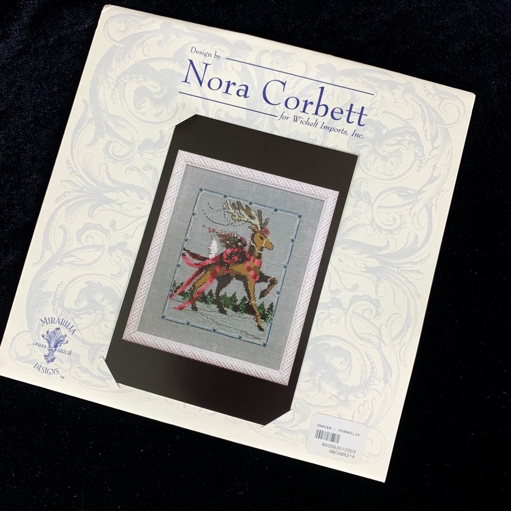 New Sealed Nora Corbett Mirabilia Cross Stitch Dancer Christmas Eve Couriers
